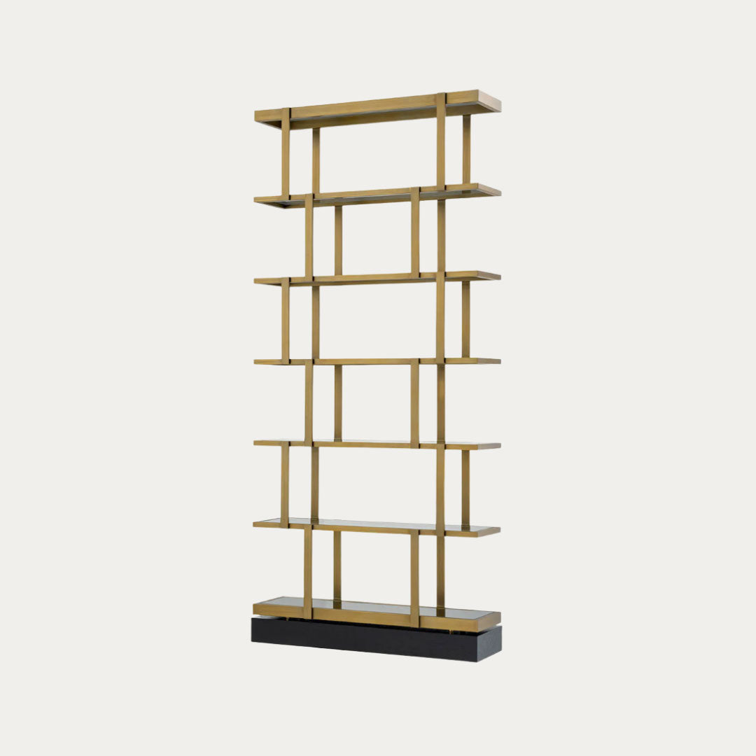 Estante NESTO modular em madeira e metal