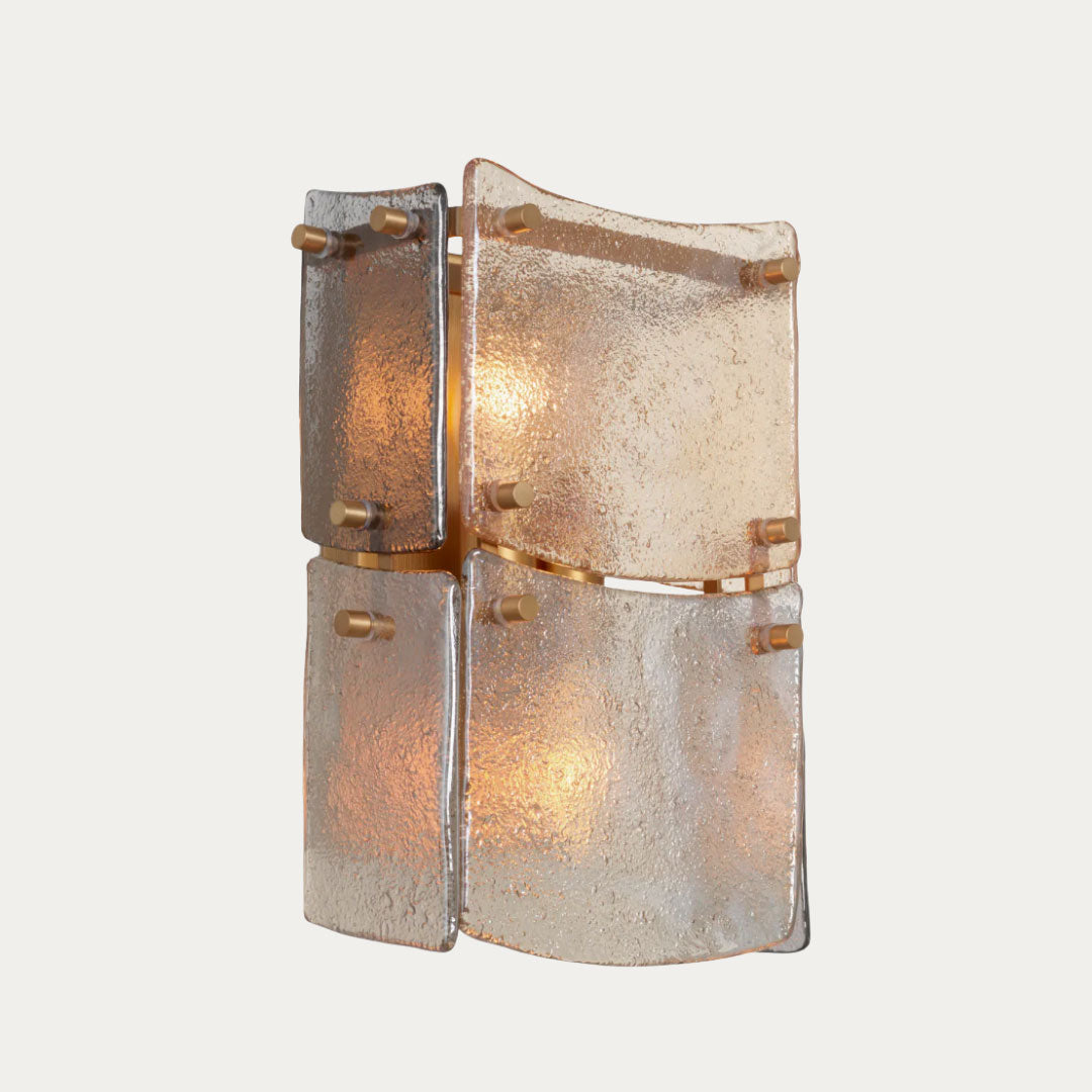 Candeeiro de parede LAURENT em metal com acabamento elegante