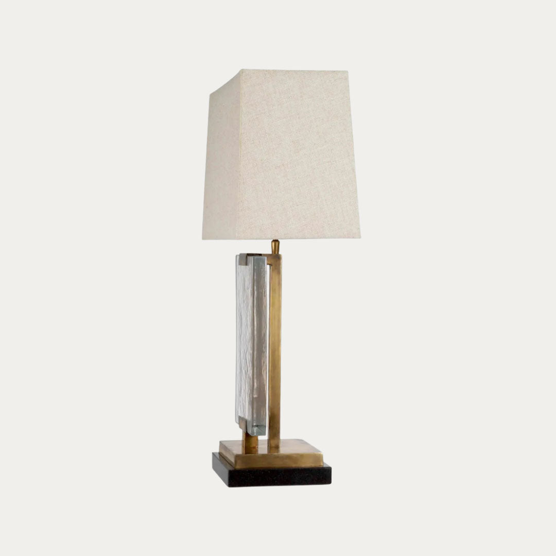 Candeeiro de Mesa JAMES bege, golden, branco e ouro – imagem 6
