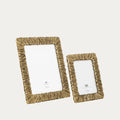 Conjunto de porta-retratos CHRISWICK em metal dourado