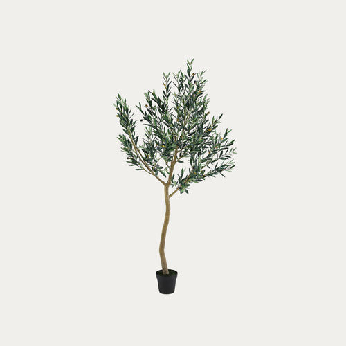 Oliveira artificial Anti-UV com vaso decorativo