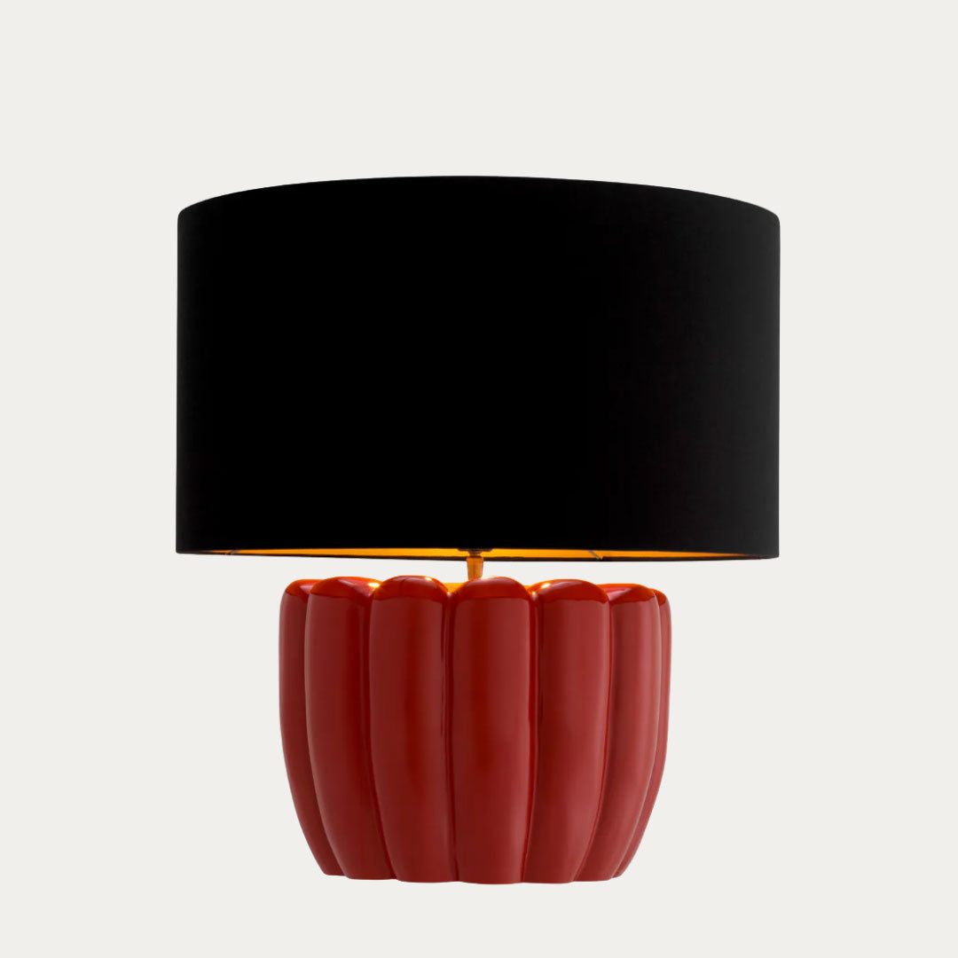 Candeeiro de mesa BAROCCO com base ornamentada estilo barroco