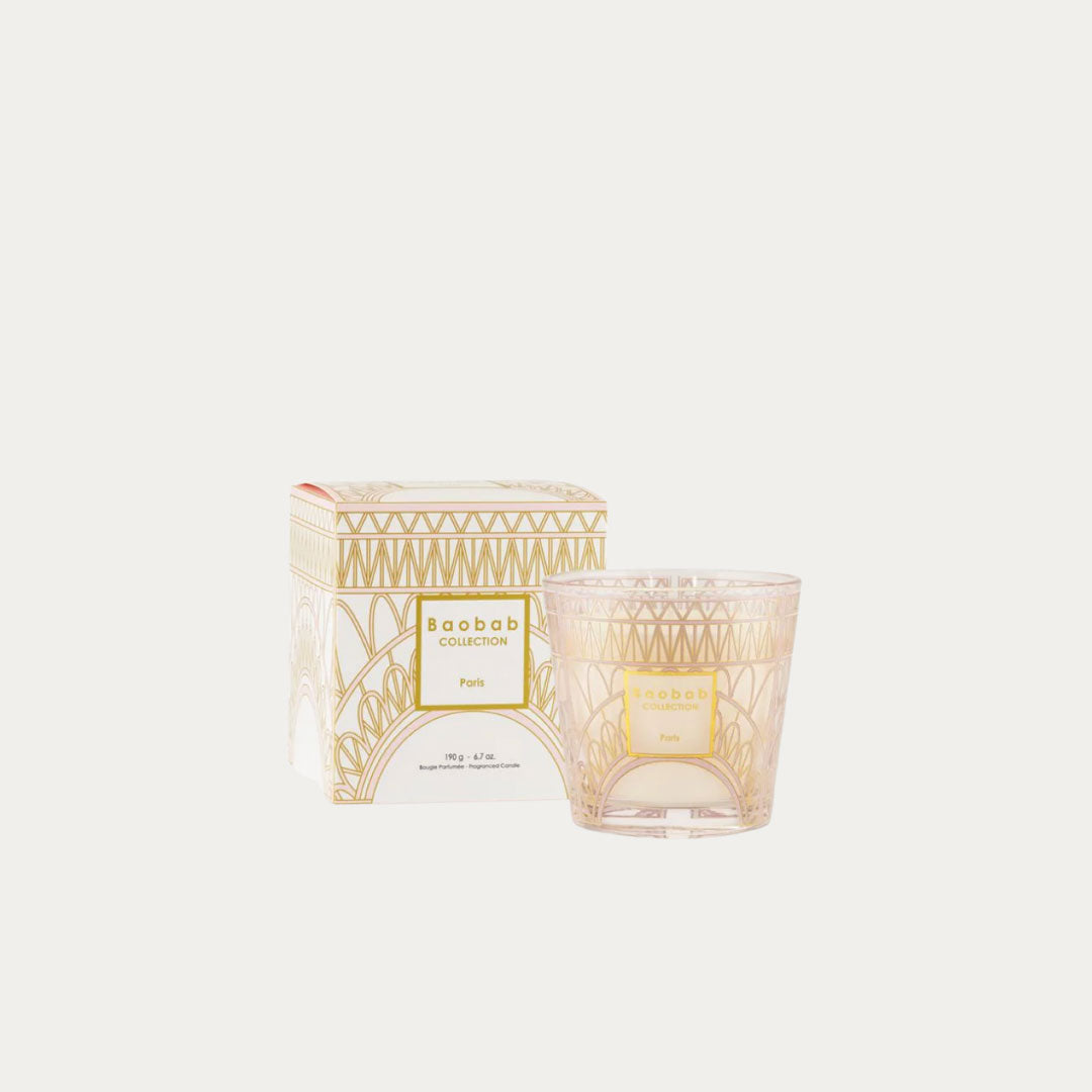 Vela perfumada MY FIRST BAOBAB PARIS em copo transparente