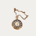 Relógio de bolso GHANDI com acabamento dourado
