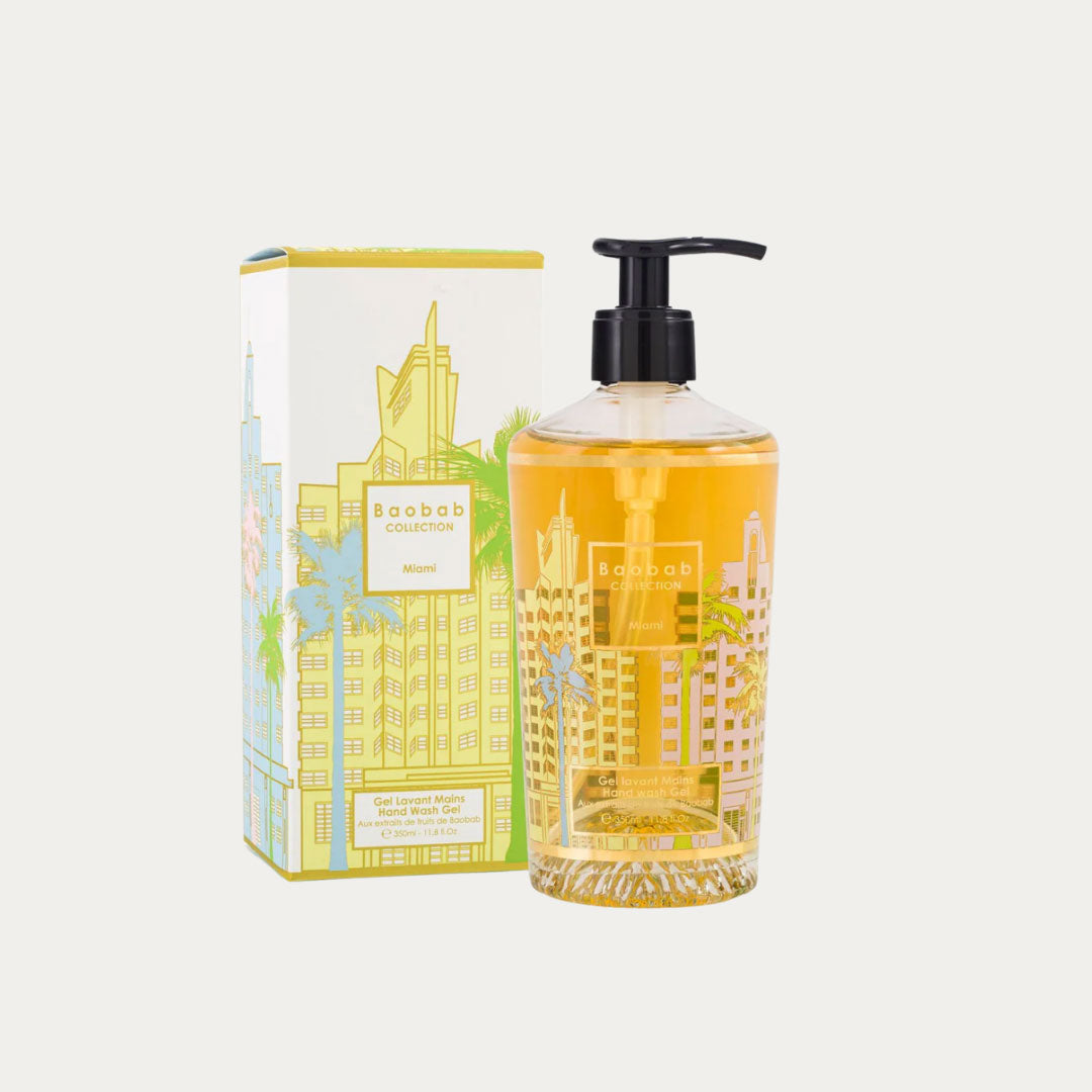 Gel de limpeza para mãos MIAMI em frasco colorido