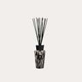 Difusor PEARLS BLACK em frasco preto com acabamento pérola
