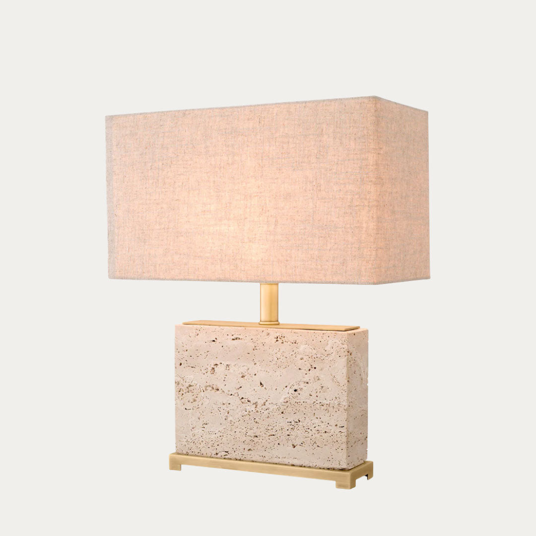 Candeeiro de mesa NEWTON em metal preto mate estilo industrial