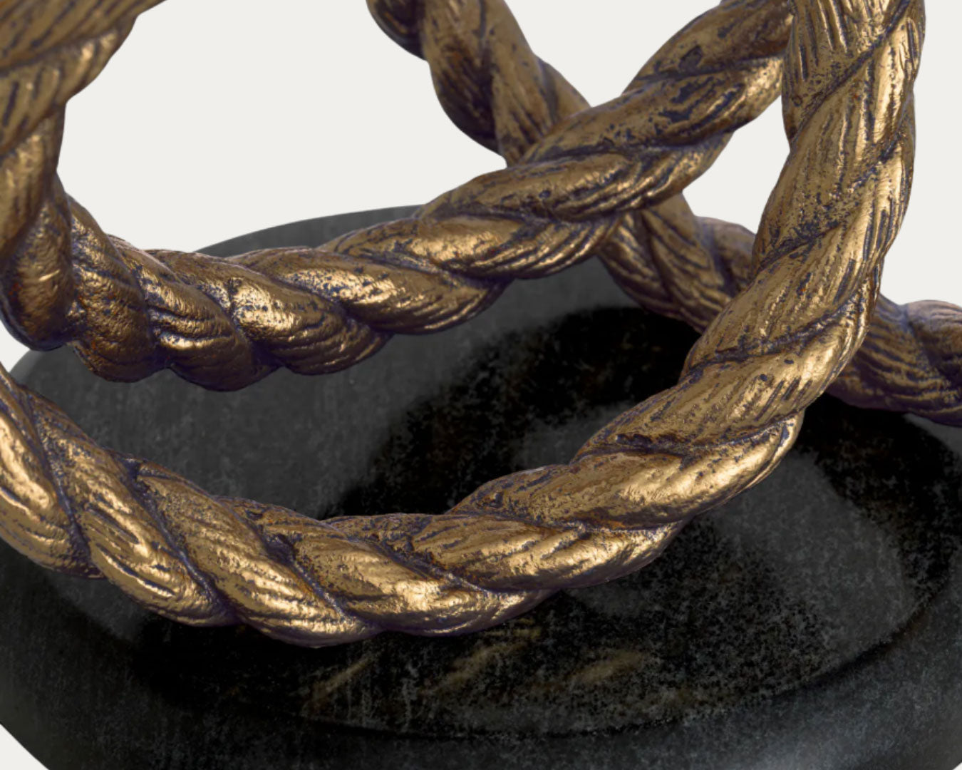 Acessório Decorativo CORWYN castanho, preto e ouro – imagem 6