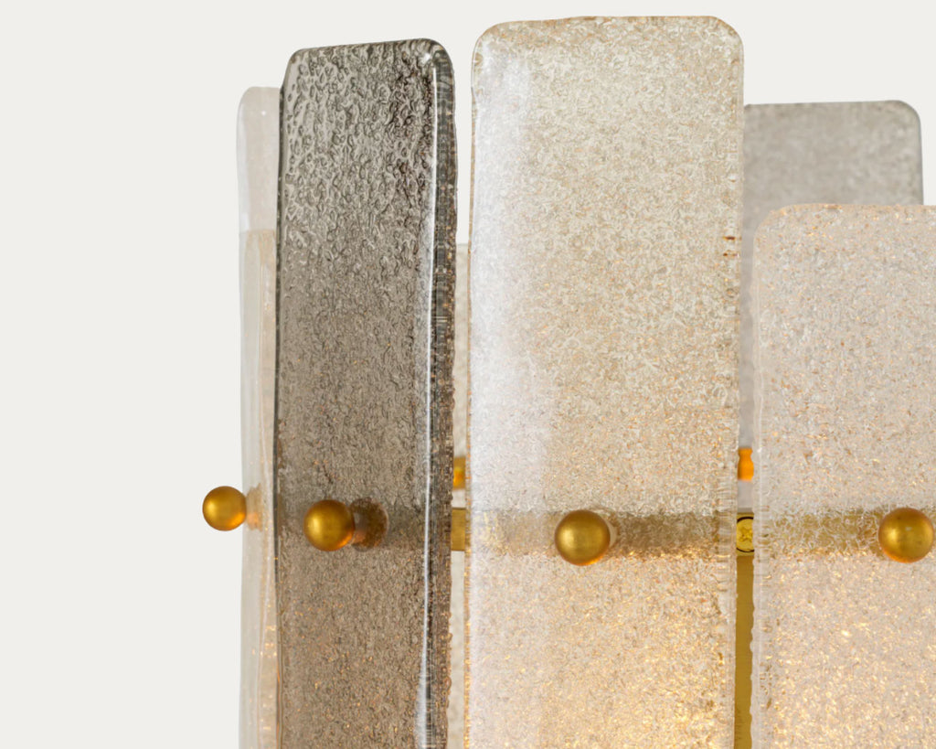 Candeeiro de Mesa GREYSON ouro, grisalho e branco – imagem 3