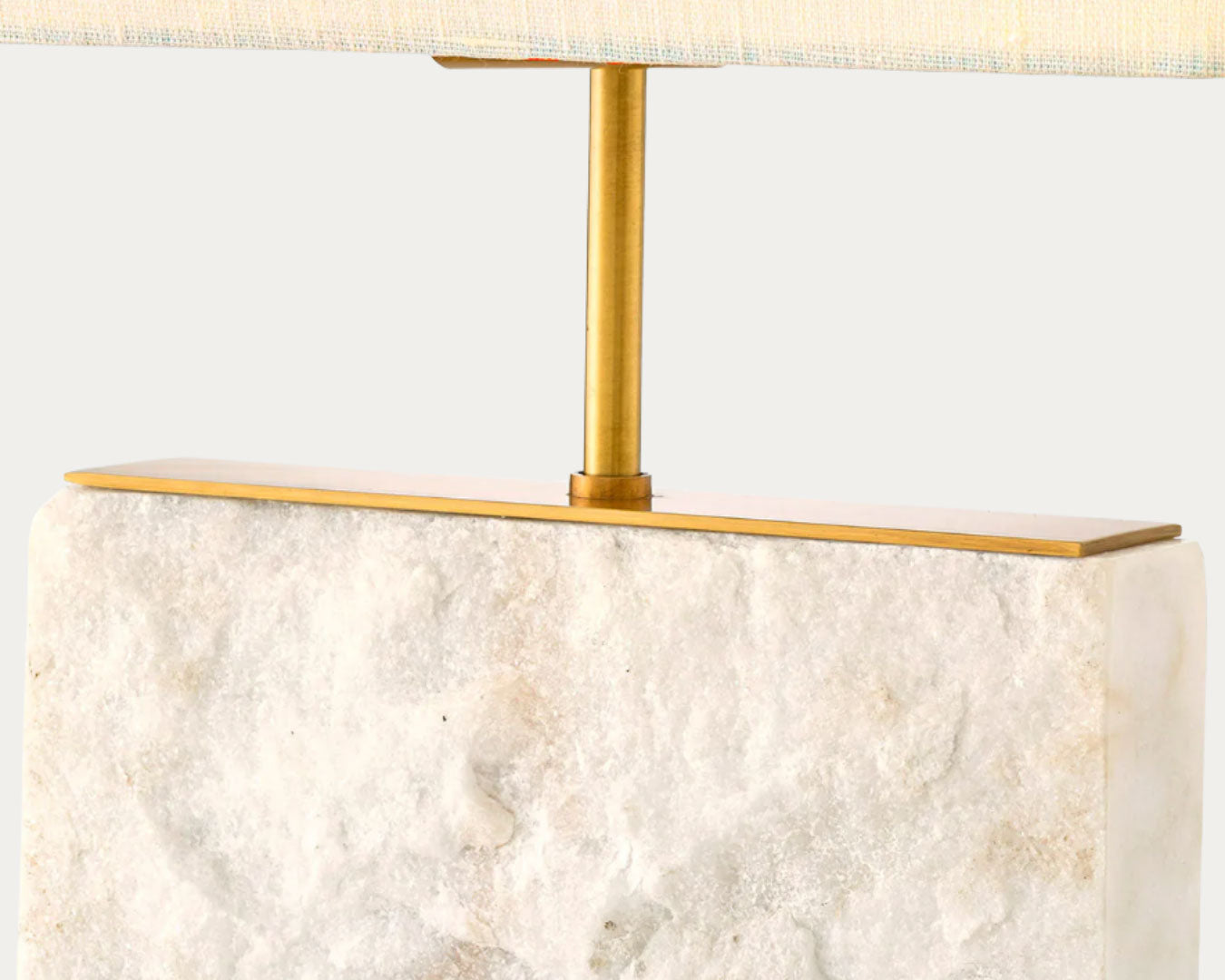 Candeeiro de Mesa NEWTON branco, bege, ouro e preto – imagem 3