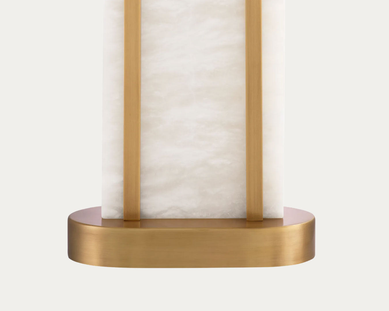 Candeeiro de Mesa PALLADIO bege e ouro – imagem 4