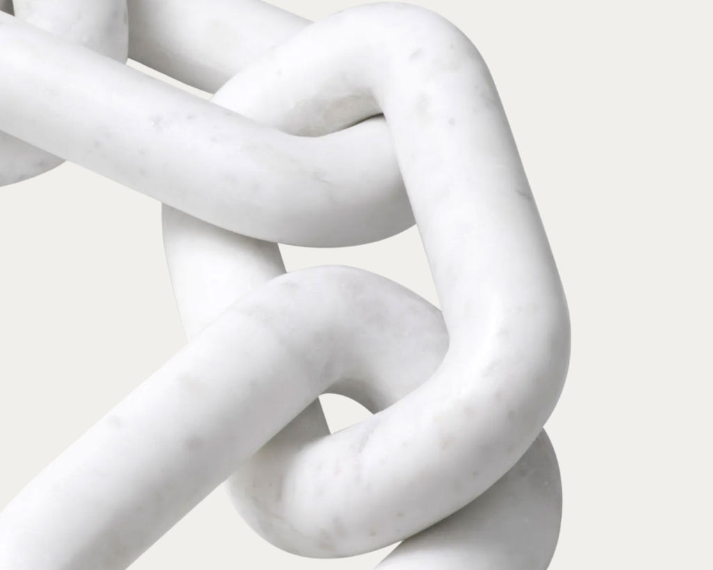 Figura Decorativa SALDA branco e bege – imagem 5