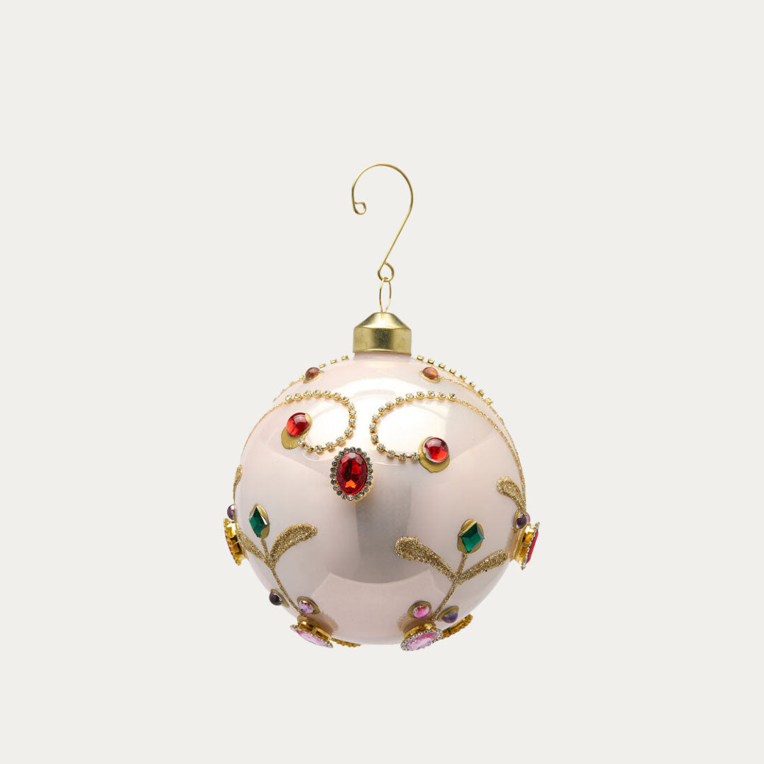 Bola decorativa GEMME com acabamento joia
