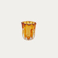 Jarra FLUIDO Amber em vidro ambar com forma fluida