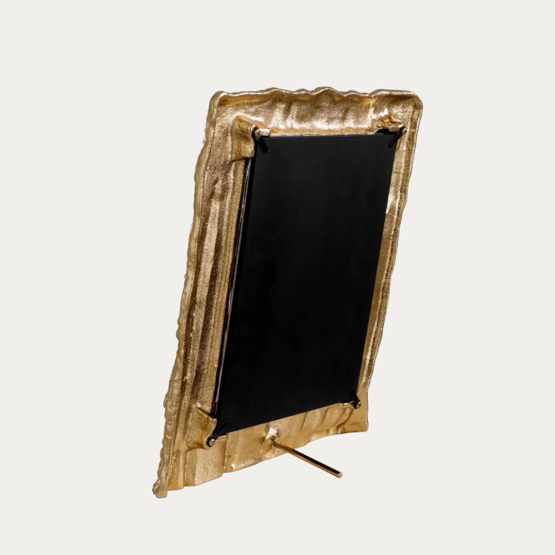 Porta-Retrato COTATI ouro e bege – imagem 5