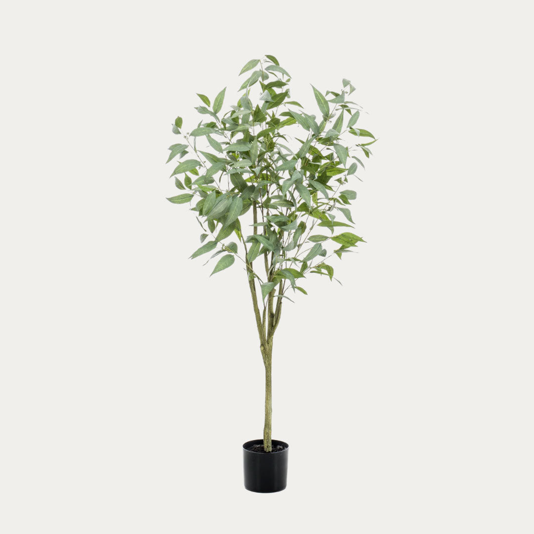 Árvore artificial Eucalipto UV 150 cm folhagem verde