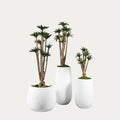 Planta artificial Agave 70 cm em vaso decorativo