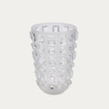 Jarra decorativa GEMME White em cerâmica branca acetinada