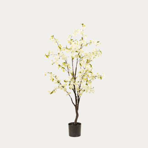 Árvore Artificial Flor de Cerejeira Branca