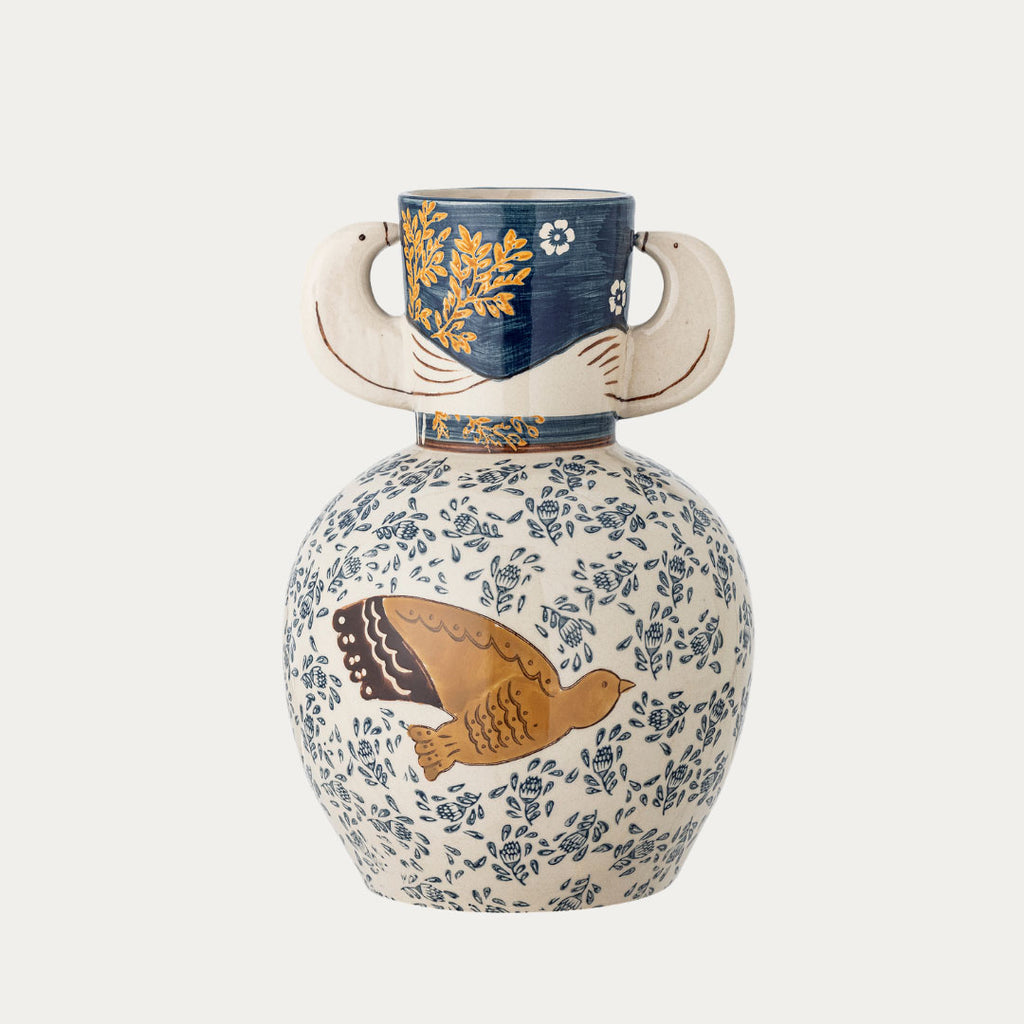 Jarra decorativa HEZHA em azul