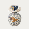 Jarra decorativa HEZHA em azul