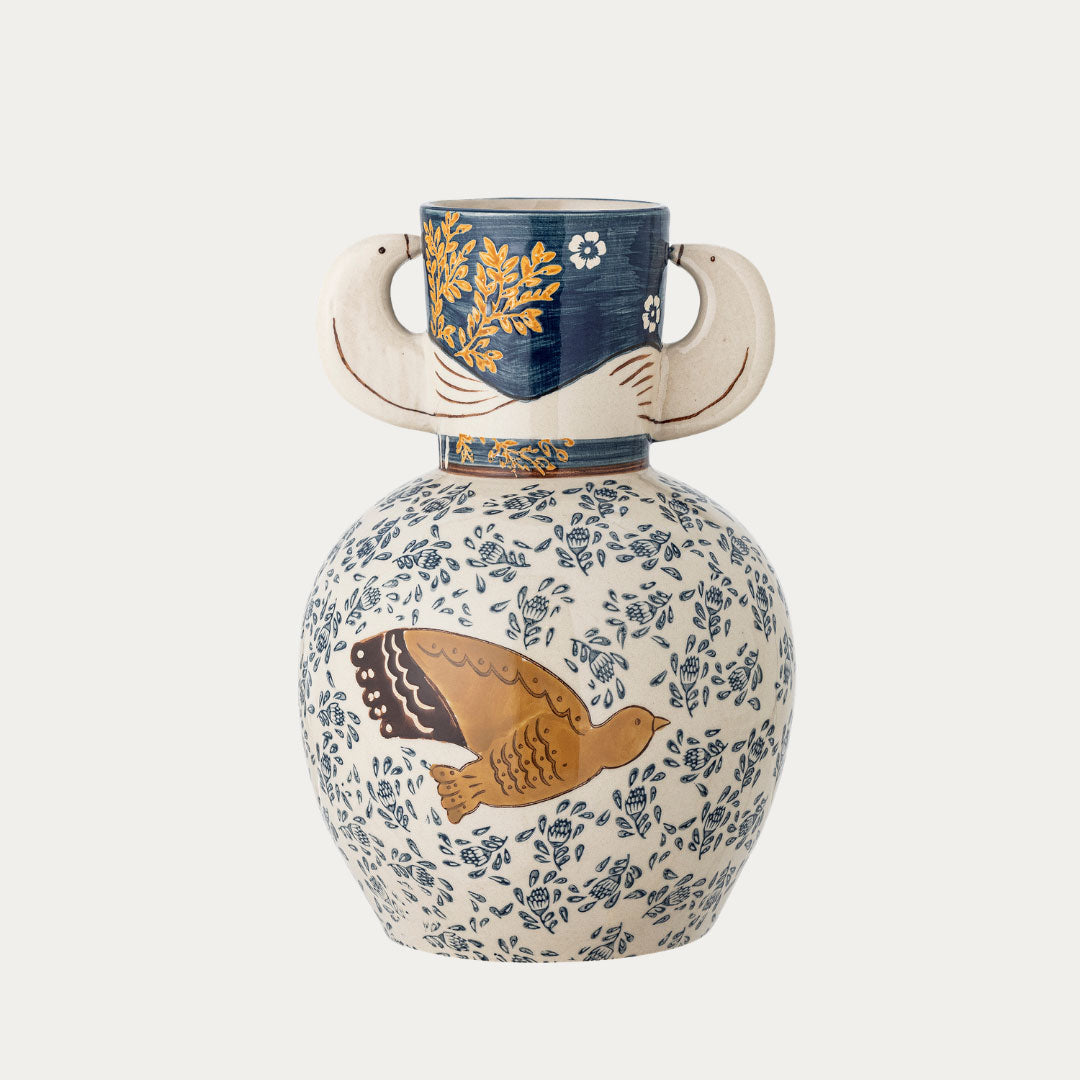 Jarra decorativa HEZHA em azul