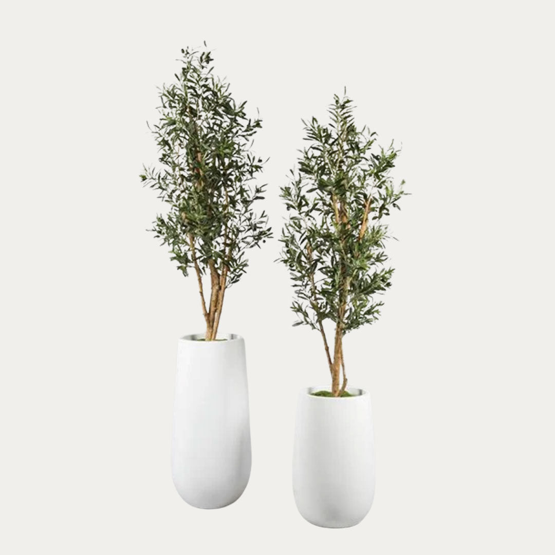 Oliveira artificial decorativa 120 cm em vaso