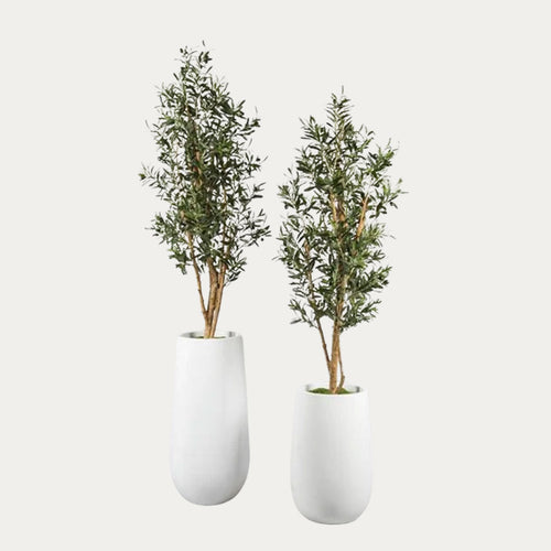 Oliveira artificial decorativa 120 cm em vaso
