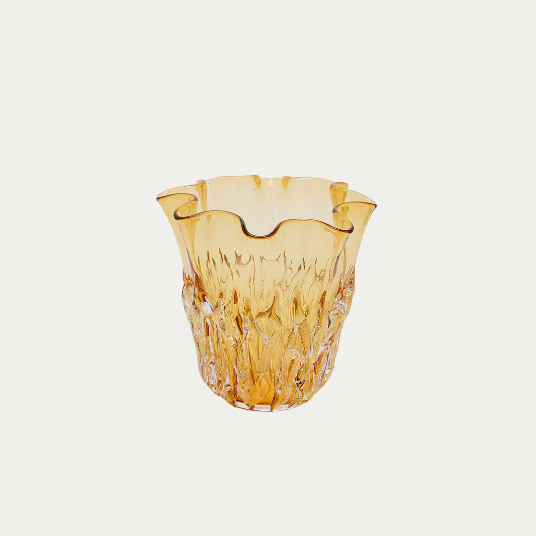 Jarra DRAPPO DECO em cerâmica com relevo decorativo