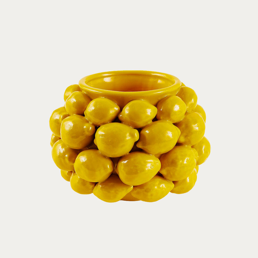 Jarra Decorativa CHAKRA LIMONI Amarela – imagem 2