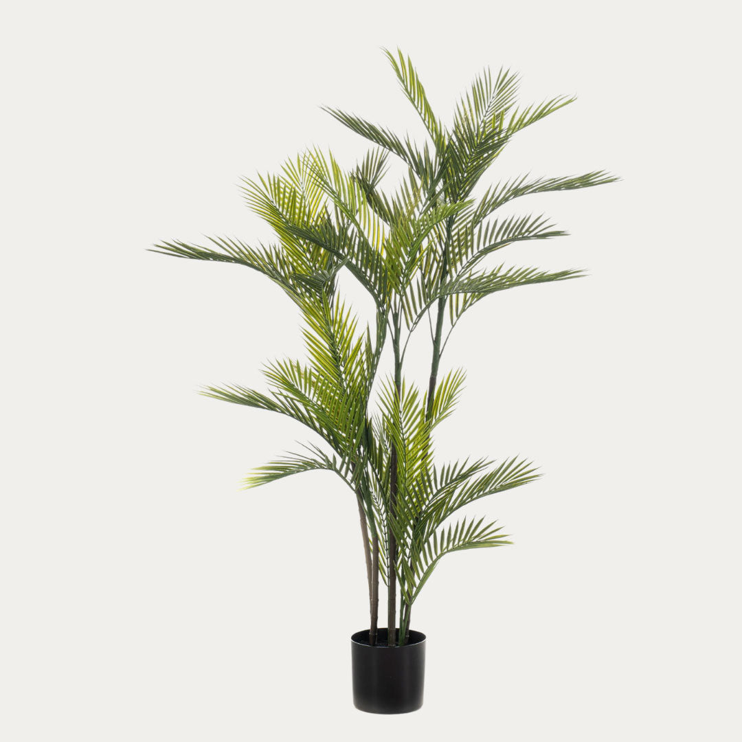 Palmeira Chamaedorea artificial 180 cm em vaso