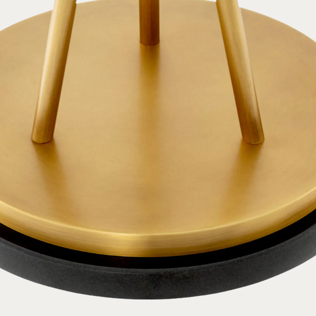 Candeeiro de Mesa IZZY ouro e bege – imagem 5