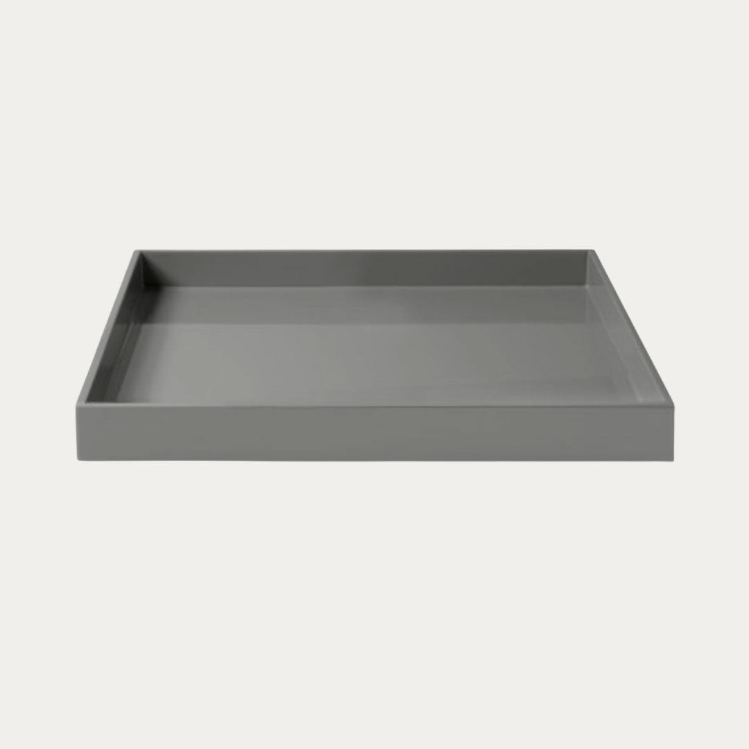 Tabuleiro de Laca LUX 30x30 cm black, fawn, urban green, warm grey e white – imagem 2
