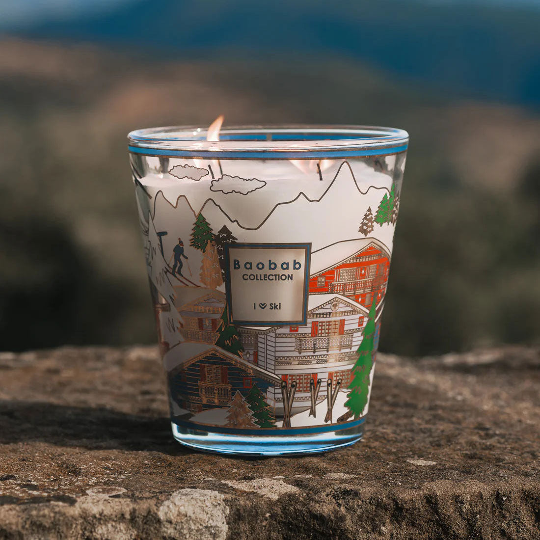 Vela Perfumada I LOVE SKI – imagem 3