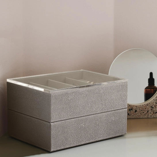 Porta-Jóias STING em Cinza Quente 25x18,5 cm warm grey – imagem 3