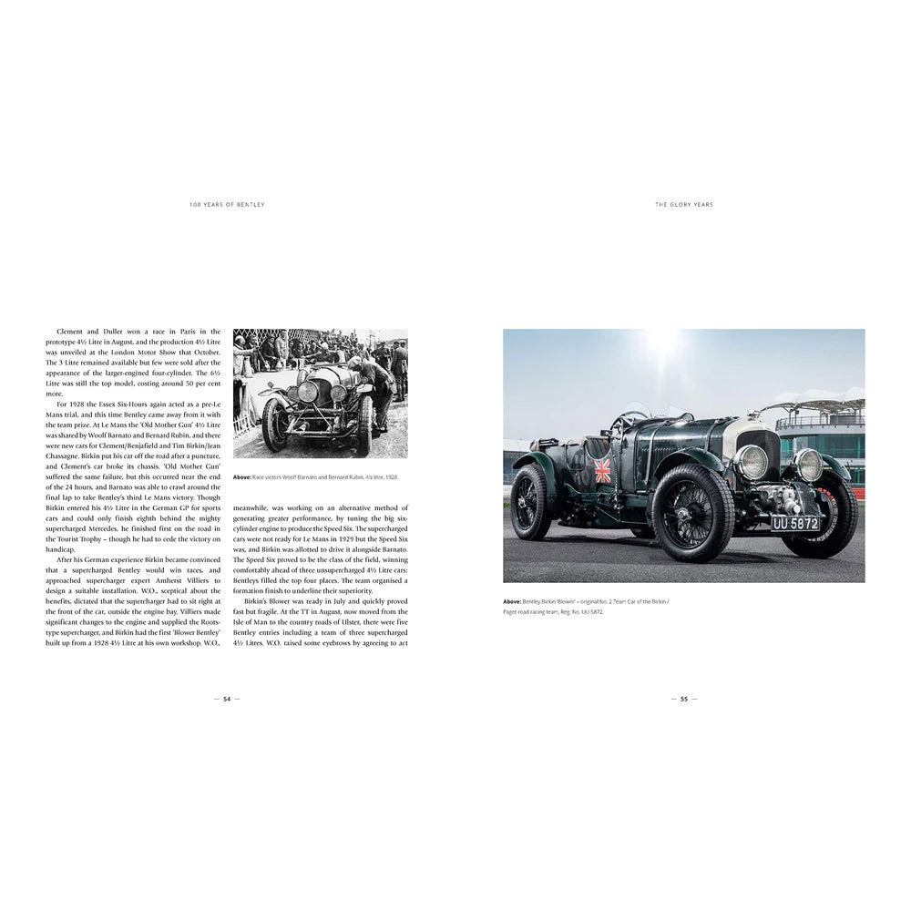 Livro Decorativo 100 Years of Bentley – imagem 3