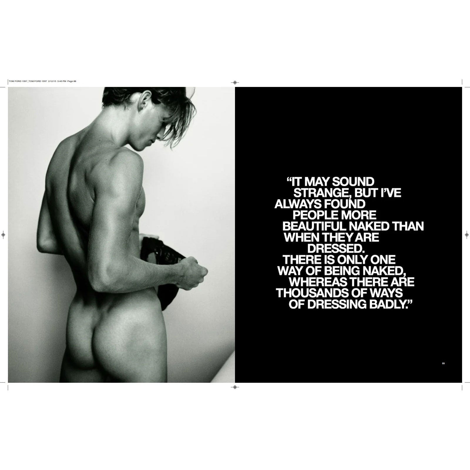 Livro Decorativo Tom Ford – imagem 5