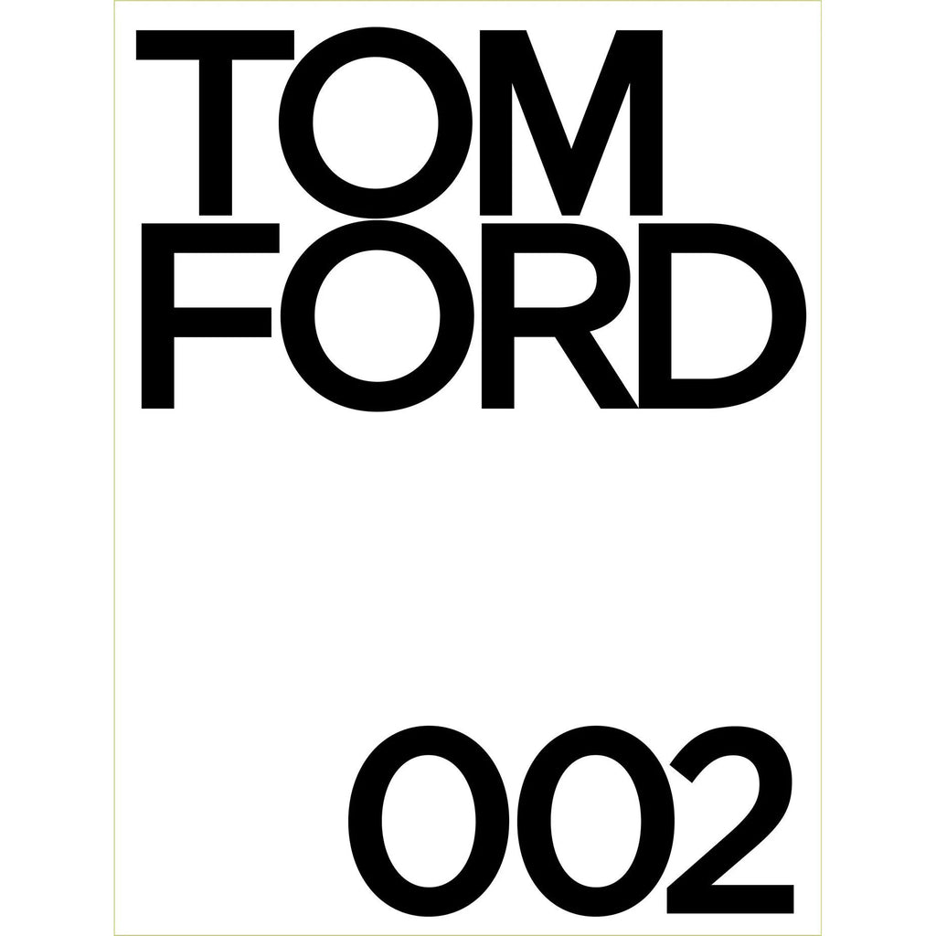 Livro decorativo Tom Ford 002 edição luxo capa escura
