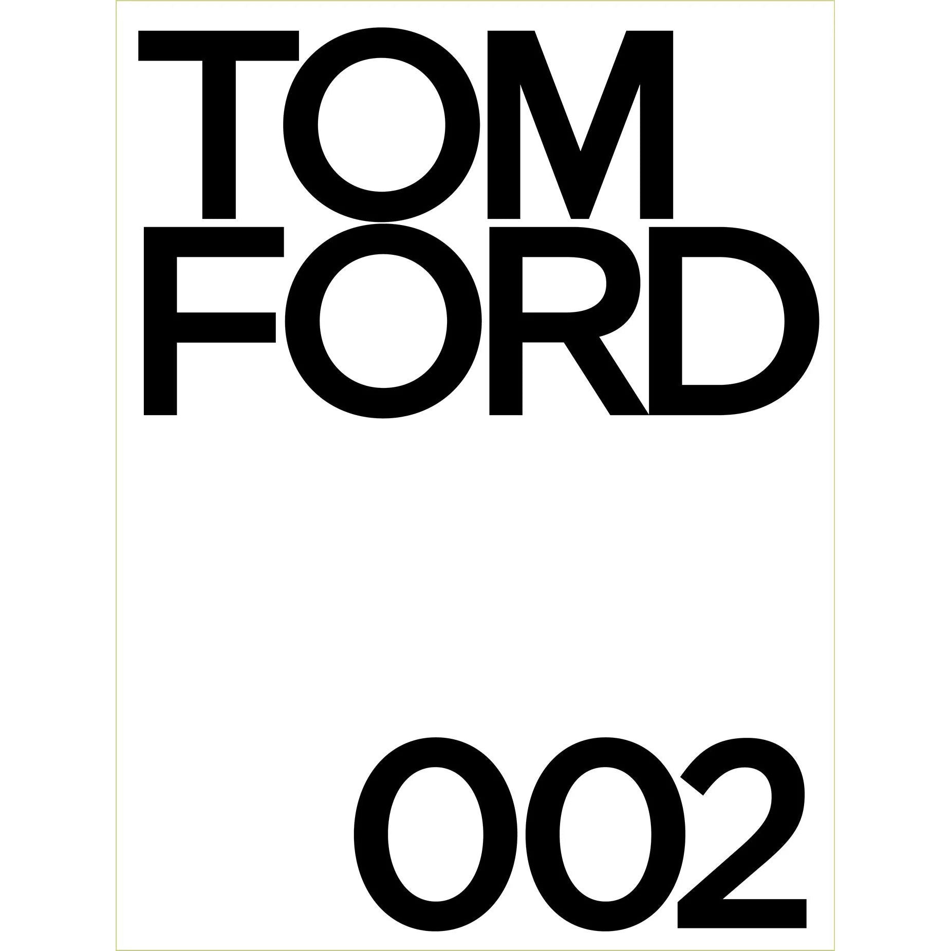 Livro decorativo Tom Ford 002 edição luxo capa escura