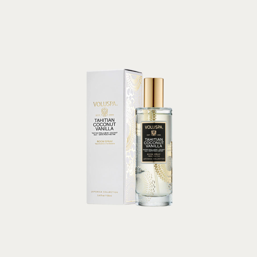 Spray p/ ambiente TAHITIAN COCONUT VANILLA 100ml | Casa Medeiros Interiores