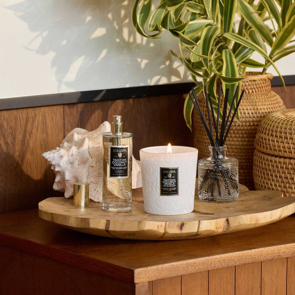 Spray p/ ambiente TAHITIAN COCONUT VANILLA 100ml | Casa Medeiros Interiores