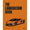Livro decorativo The Lamborghini Book capa amarela