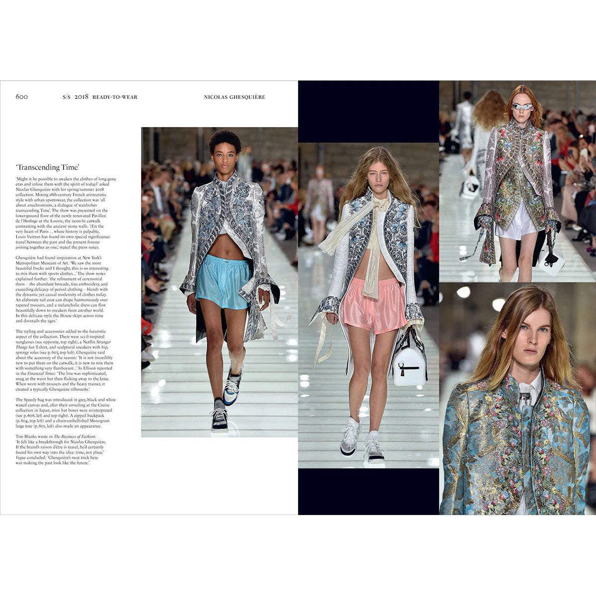 Livro Decorativo Louis Vuitton Catwalk – imagem 6