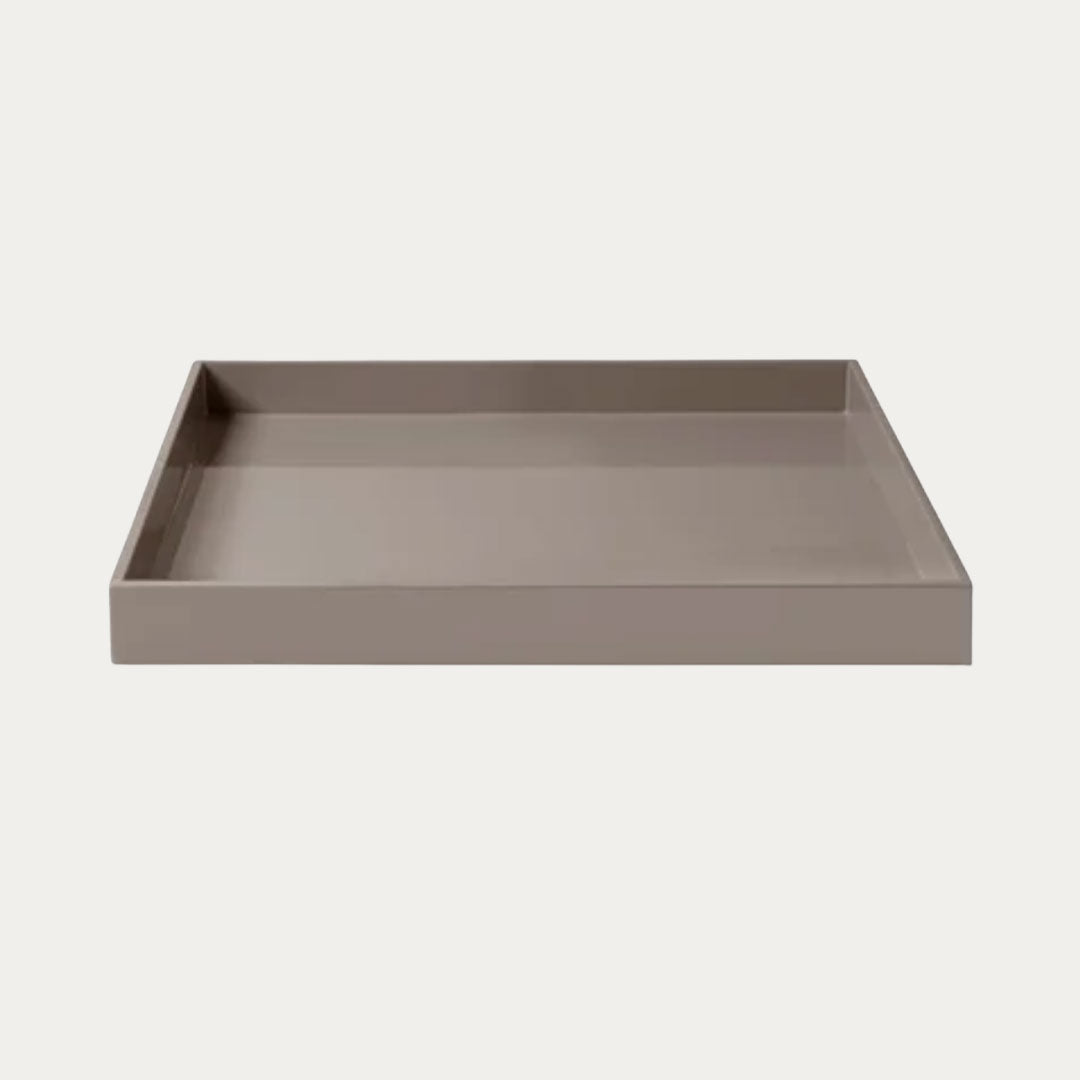 Tabuleiro de Laca LUX 30x30 cm black, fawn, urban green, warm grey e white – imagem 3