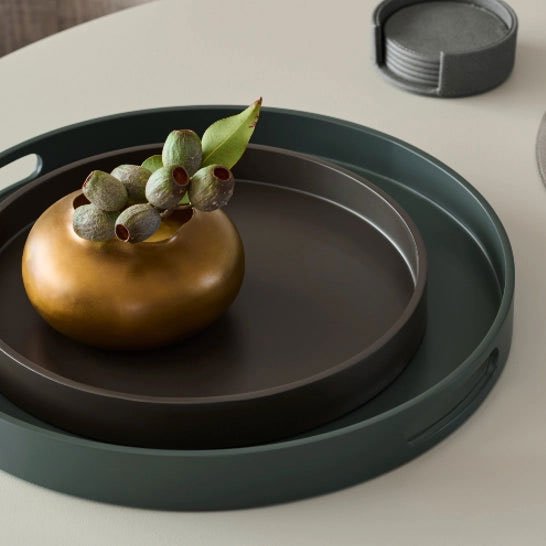 Tabuleiro de Laca MATT 40x40 urban green