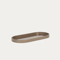 Tabuleiro lacado oval tamanho pequeno