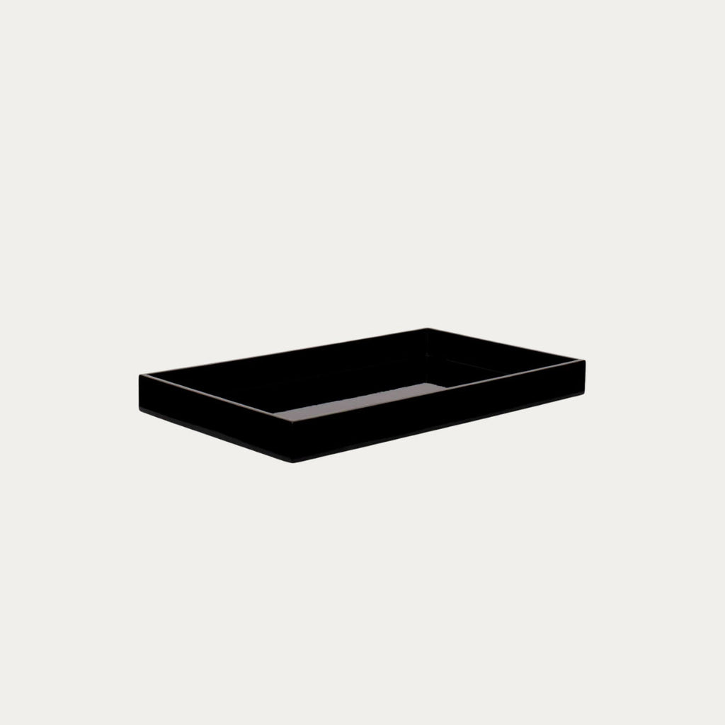 Tabuleiro lacado rectangular 38x22 cm