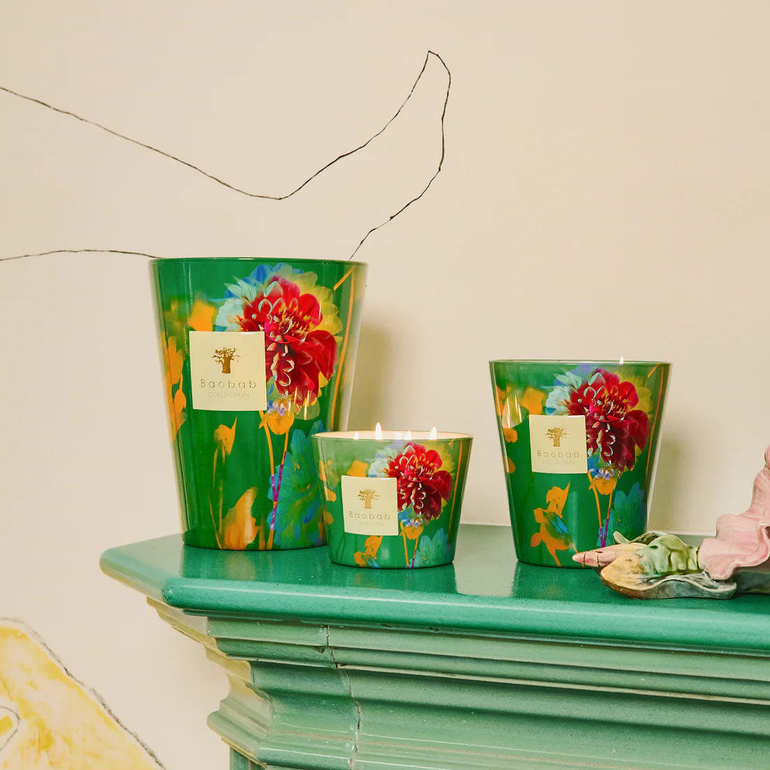Vela Perfumada ARTY FLOWERS BOUQUET | Casa Medeiros Interiores