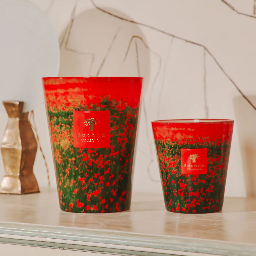 Vela Perfumada ARTY FLOWERS POPPIES | Casa Medeiros Interiores