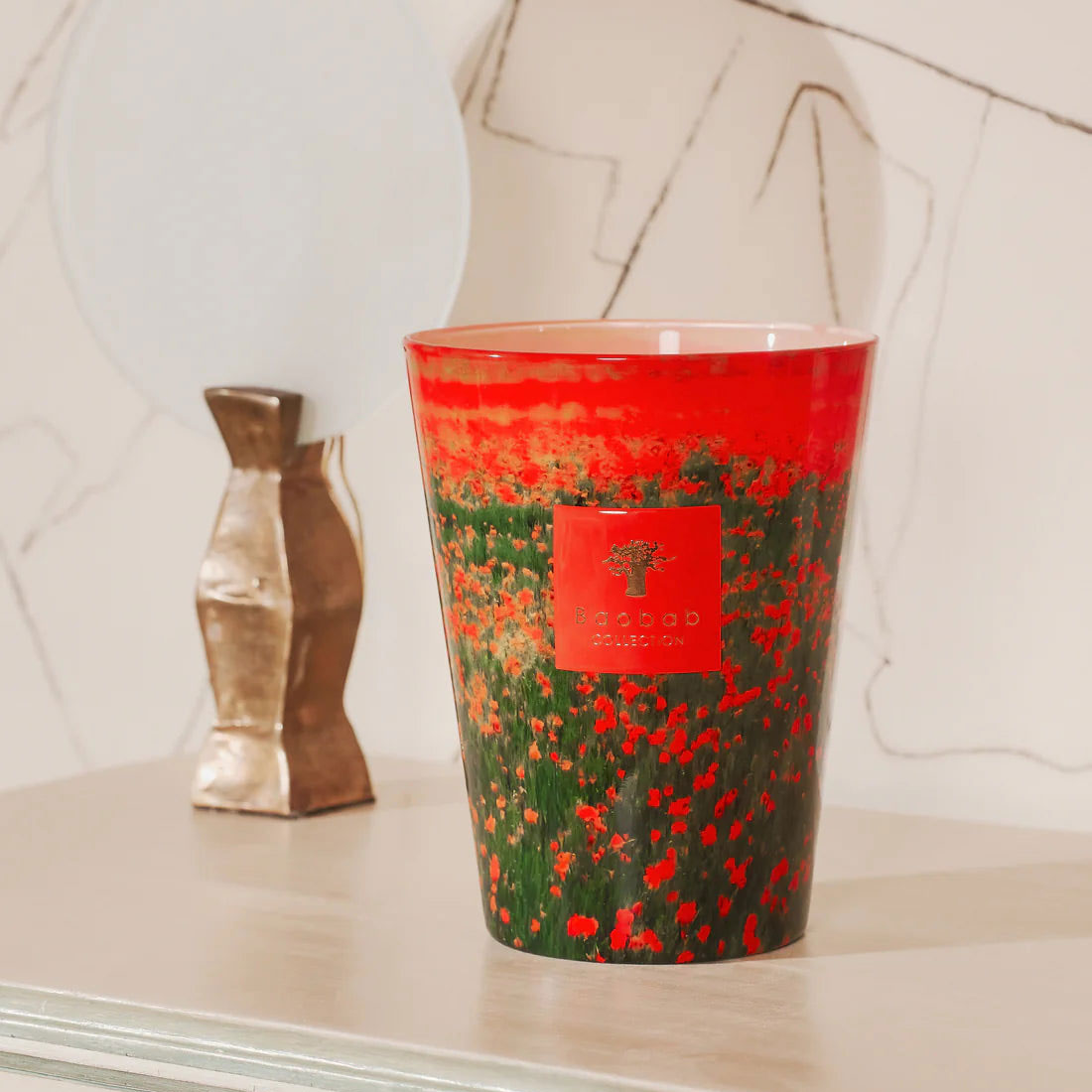 Vela Perfumada ARTY FLOWERS POPPIES | Casa Medeiros Interiores